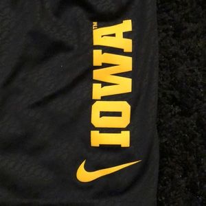 Iowa Hawkeye basketball shorts